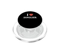 Animaux J'aime Sanglier Humour i Love Sanglier PopSockets PopGrip para MagSafe