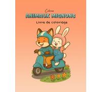 Animaux mignons: Livre de coloriage