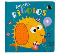 Animaux rigolos: Livre a toucher en silicone