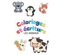 Animaux Trop Mignons à Colorier: Un livre adorable rempli d’animaux faciles et amusants