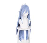 Anime 86 Eighty Six Vladilena Milize Cosplay Wig Long Light Blue Hair Heat Resistant Fiber Hair + Wig Cap Halloween Girls