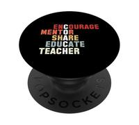 Anime al Mentor Compartir Educar al Maestro Coach PopSockets PopGrip Adhesivo