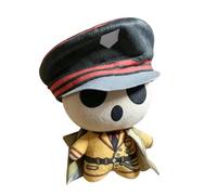 Anime Albedo - Llavero de peluche con figura de actor de Pandora, 10 cm | Colgante Albedo Merch, figura de vestido de Ooal, adornos coleccionables, mochila, decoración de coche, regalos