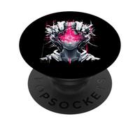 Anime Amante Gráfico Otaku Chica Japonesa Retro Manga Arte PopSockets PopGrip Adhesivo