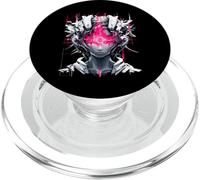 Anime Amante Gráfico Otaku Chica Japonesa Retro Manga Arte PopSockets PopGrip para MagSafe