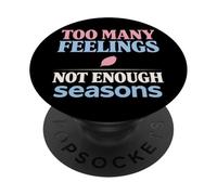 Anime Ansiedad Overthinking Weeb Kawaii Overthinker Merch PopSockets PopGrip Adhesivo