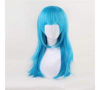 Anime Aotu World Lemon Cosplay pelucas con flequillo pelo largo sintético recto fiesta de disfraces de Halloween juego de roles peluca MZ-1154