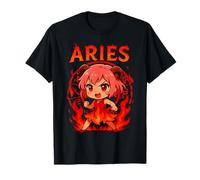 Anime Aries Demon Girl Fire Camiseta
