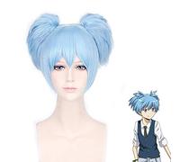Anime Assassination Classroom Shiota Nagisa Ponytails Peluca Cosplay Disfraz Ansatsu Kyoushitsu Pelo sintético Fiesta de Halloween Pelucas PL-417