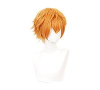 Anime Atado al baño Jibaku Shounen Hanako-kun Hanako Kun Minamoto Kou Cosplay Peluca Rubio Corto Pelucas de Pelo Sintético