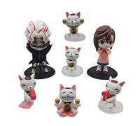 Anime Ayase Momo Figure Anime Okarun Figuras de Acción Turbo Granny Q Versión Figura Set de Adornos de Escritorio 5-10.5 cm