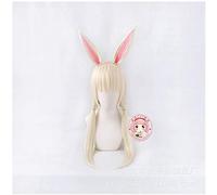 Anime BEASTARS Haru peluca con orejas Cosplay disfraz resistente al calor pelo sintético mujeres fiesta pelucas peluca y oreja
