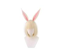 Anime BEASTARS Haru peluca corta con orejas Cosplay disfraz resistente al calor pelo sintético Beastars mujer peluca peluca