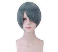 Anime Black Butler Ciel Phantomhive Peluca corta Cosplay Disfraz Libro del Atlántico Pelucas de cosplay de pelo sintético resistente al calor