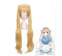 Anime Blend S Kaho Hinata peluca Cosplay disfraz mujer 100 cm rizado largo resistencia al calor pelucas de pelo sintético + gorro de peluca como la imagen