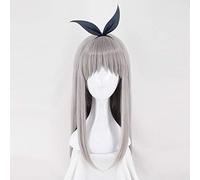 Anime Blend S Kanzaki Hideri Gray Long Straight Wig Cosplay Costume Women Heat Resistant Synthetic Hair Halloween Party Wigs