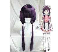 Anime Blend S Pelucas de Cosplay Maika Sakuranomiya Cosplay Peluca de Pelo Peluca Sintética Resistente al Calor Peluca de Sirvienta Fiesta de Carnaval de Halloween