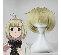 Anime Blue Exorcist Cosplay Pelucas Shiemi Moriyama Cosplay Peluca Peluca sintética resistente al calor Cabello Fiesta de Halloween Ao No Exorcist