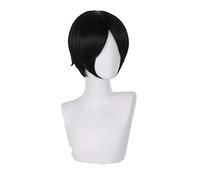 Anime Blue Period Yotasuke Takahashi Cosplay Wig Sekai-kun Short Black Hair Heat Resistant Fiber Hair + Wig Cap Halloween