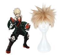 Anime Boku no Hero Academia Bakugou Katsuki peluca Cosplay disfraz My Hero Academia pelo corto hombres mujeres pelucas WIG-620C