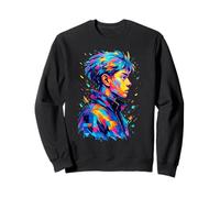 Anime Boy Rainbow Sudadera