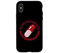 Anime / Bueno para la salud, Malo para la educación, Neo Tokyo Biker Carcasa para iPhone X/XS