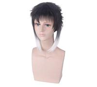 Anime Bungo Stray Dogs Akutagawa Ryuunosuke Peluca corta Disfraz de Cosplay Pelo sintético resistente al calor Hombres Mujeres Pelucas de cosplay