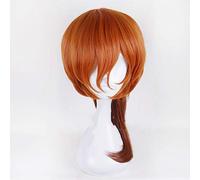 Anime Bungo Stray Dogs Chuya Nakahara Chuuya wig Cosplay Costume Men & Women Hair Halloween Party wigs+hairnet