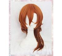 Anime Bungo Stray Dogs Chuya Nakahara Chuuya Wig Cosplay Costume Men & Women Hair Halloween Party Wigs + Hairnet