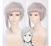 Anime Bungo Stray Dogs cosplay peluca Chuya Nakahara Chuuya Ryunosuke Akutagawa peluca Cosplay Hair Halloween Party pelucas + peluca gorra talla única PL-665