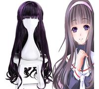Anime Cardcaptor Sakura Cosplay peluca Tomoyo Daidouji Cosplay peluca de pelo peluca sintética resistente al calor fiesta de Halloween pelucas de mujer