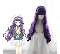 Anime Cardcaptor Sakura Cosplay Pelucas Tomoyo Daidouji Cosplay Peluca Resistente Al Calor Peluca Sintética Fiesta De Halloween Peluca De Cosplay Para Mujer