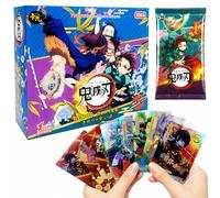 Anime Cartas, 32 Packs(5 Cards/Pack) Carta coleccionables de Anime, Juego de Cartas de Anime para jóvenes, para Aficionados, niños, Adolescentes y Adultos