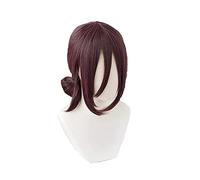 Anime Chainsaw Man Reze Cosplay Dark Purple Fibra Resistente al Calor Cabello Halloween Fiesta Juego de rol Peluca para Mujeres