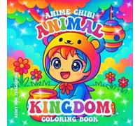 Anime Chibi Animal Kingdom: Adorable Kids Jungle Adventure Coloring Book