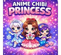 Anime Chibi Princess: Cute Baby Princesses & Iconic Magical Objects to Color