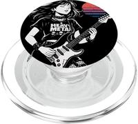 Anime Chica Japonesa La Música es Vida Guitarra Eléctrica PopSockets PopGrip para MagSafe