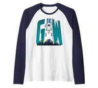 Anime clásico de King Kong Skull Island Gaw Monarch Monster Camiseta Manga Raglan