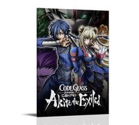 Anime Code Geass Akito The ExiledCanvas Poster Decoración Pintura Sala de Estar Póster Niña Dormitorio Pintura Arte de Pared Pintura Moderno Hogar Boy Habitación Decoración Pintura de Impresión 08 x