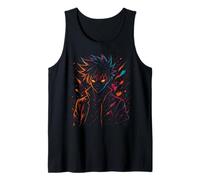 Anime Colorido Camiseta sin Mangas