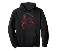 Anime Colorido Sudadera con Capucha