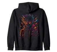 Anime Colorido Sudadera con Capucha