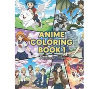 Anime Coloring Book: 1