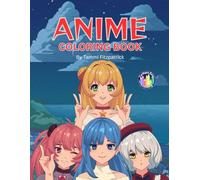 Anime Coloring Book (Cardigan River Coloring Books)