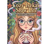 Anime Coloring Book for Adults: Cozy Isekai Slow Life - Aesthetic Fantasy Rooms with Kawaii Girls in Modern Loungewear: Relaxing Manga Scenes for ... for Every Anime Lover and Cozy Gamer