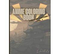 Anime Coloring Book for Teens & Adults: 50 Bold Fighter Characters, Epic Action Scenes & Japanese Manga Style Art to Color: Single-Sided Pages • Large ... • Perfect Otaku Gift & Stress-Relief Art