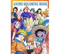 Anime Coloring Book: For Teens & Adults - 50 Iconic Anime Characters to Color - Hand-Drawn by an Artist, No AI