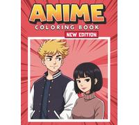 Anime Coloring Book for Teens: Over 50 Beautiful Character Designs Inspired by Japanese Style - A Fun Gift for Relaxation and Creativity