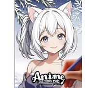 Anime Coloring Books for fun and relaxing moments: Cat girls #3