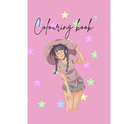 Anime colouring book